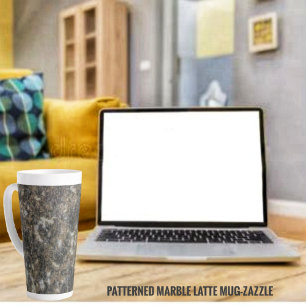 Gemusterter Marmor Milchtasse