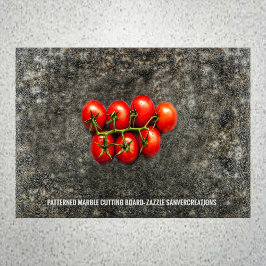 Gemusterter Marmor Schneidebrett