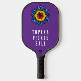 Gemustertes, anpassbares Pickleball-Paddel Pickleball Schläger