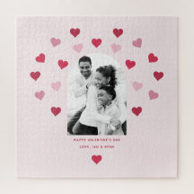 Gemustertes Foto Valentine