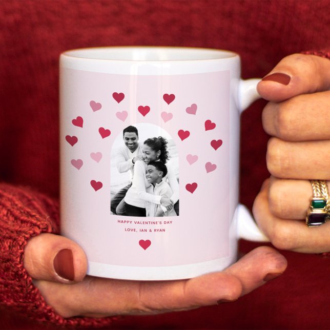 Gemustertes Foto Valentine Jumbo-Tasse (Von Creator hochgeladen)