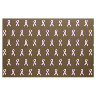 Gemustertes Gewebe aus rosa Ribbons Stoff