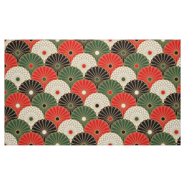 Gemustertes Gewebe des übergroßen Kimono Stoff (Fat Quarter (45,7 x 55,9 cm))