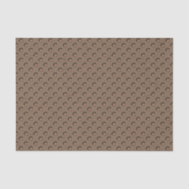 Gemustertes Gewebepapier für Braunkorn Seidenpapier (Vorderseite)