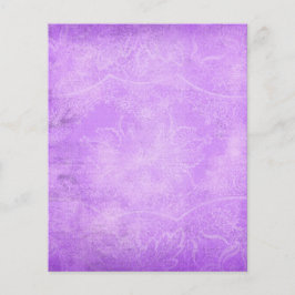 Gemustertes Scrapbook-Papier für Lilac und Lila Al