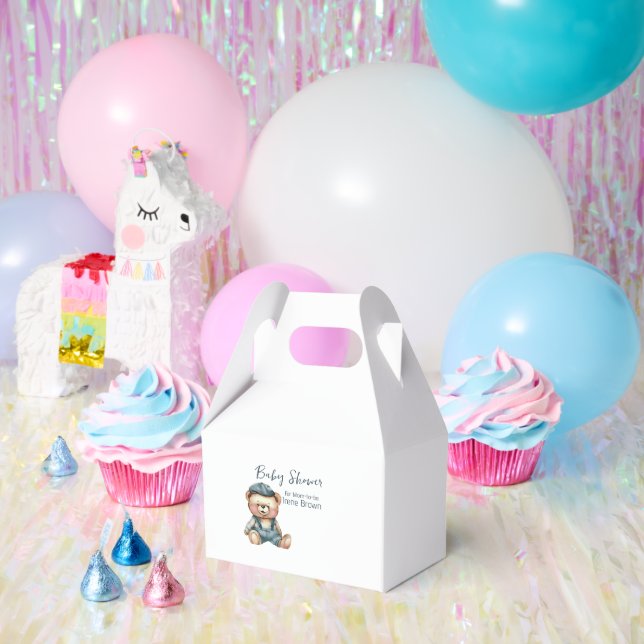 Gemütliche Charming-Babydusche Geschenkschachtel (Party)