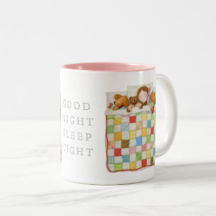 GEMÜTLICHE DECKE Rosa Zweifarben-Tasse Zweifarbige Tasse