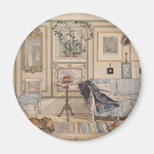 Gemütliche Ecke (von Carl Larsson) Magnet