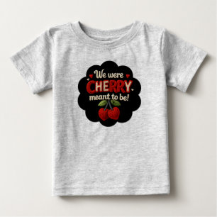 Gemütliche, gestrickte Typografie und niedliche Ki Baby T-shirt
