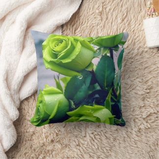 Gemütliche Heimdekoration Kissen mit floralem Kran