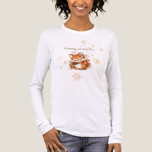Gemütliche Herbstfox Kinderdusche "Mama to be" Tri-Blend Shirt