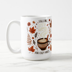 Gemütliche Herbstlaub im Herbst & Pumpkin Gewürze Kaffeetasse