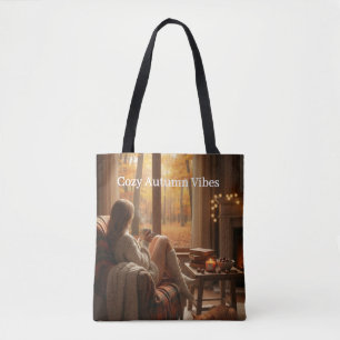Gemütliche Herbststimmung Personalisierter Herbs Tasche