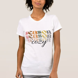 gemütliche Jahreszeit süß T-Shirt