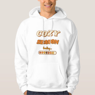 Gemütliche Jahreszeit wird geladen... Retro 70er H Hoodie
