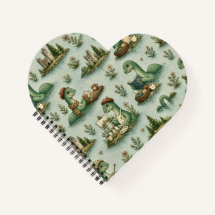 Gemütliche Kryptide Nessie Loch Ness Monster Hobby Notizbuch