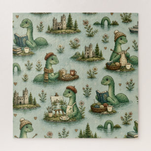 Gemütliche Kryptiden Nessie Loch Ness Monster Hobb