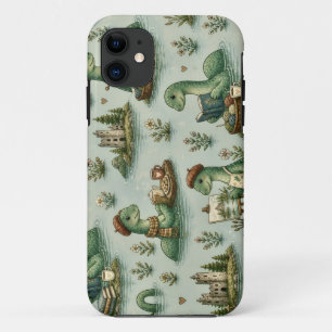 Gemütliche Kryptiden Nessie Loch Ness Monster Hobb Case-Mate iPhone Hülle