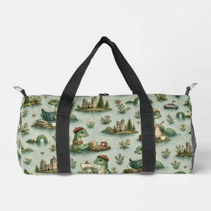 Gemütliche Kryptiden Nessie Loch Ness Monster Hobb Duffle Bag