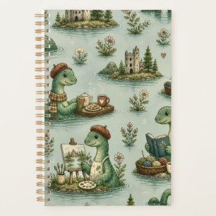 Gemütliche Kryptiden Nessie Loch Ness Monster Hobb Planer