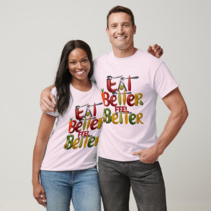 Gemütliche Liebhaber lebendiger und gesunder Leben T-Shirt