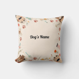 Gemütliche Paws & Personalisiertes Pup Kissen