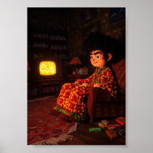 Gemütliche Retro-8-Bit-Spieleatmosphäre   Pixel-Ar Poster
