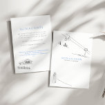 Gemütliche Skilounge in Liebe Schneeberg Einladung<br><div class="desc">Feiern Sie Ihre Liebe in einem Winterwunderland mit unserer bezaubernden Skiort Hochzeitsreise-Einladung, um den Zauber Ihres besonderen Tages inmitten der atemberaubenden Schönheit der schneebedeckten Berge zu erleben. Die atemberaubende Illustration einer gemütlichen Skihütte, umgeben von glitzernden Schneeflocken und immergrünen Bäumen, bildet den perfekten Rahmen für Ihr romantisches Fest. Die weiche, einladende...</div>