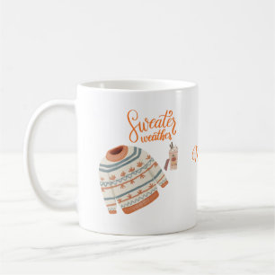 Gemütliche Sweater Weather Tasse mit Individuelle 