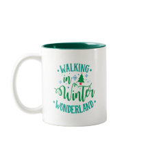 Gemütliche Tasse, schlichtes Winterdesign