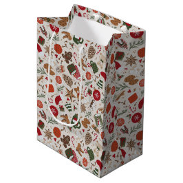 Gemütliche Weihnachten & Gewürze Mittlere Geschenktüte