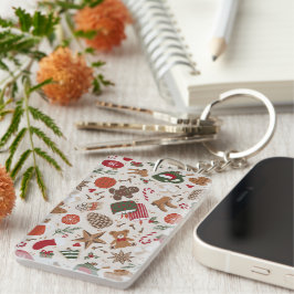 Gemütliche Weihnachten & Gewürze Schlüsselanhänger