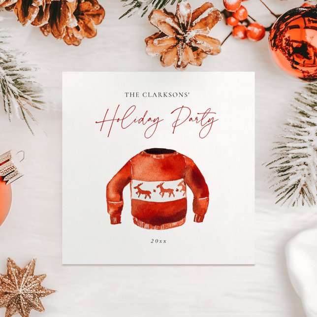 Gemütliche Weihnachtsfeier Serviette (Von Creator hochgeladen)