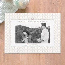 Gemütliche Weihnachtskarte 5x7" Foto