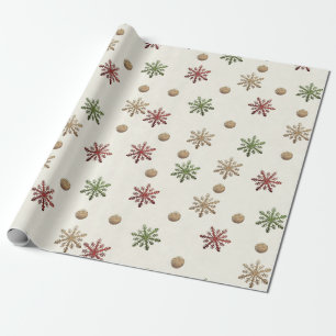 Gemütliche Weihnachtspapiere Geschenkpapier
