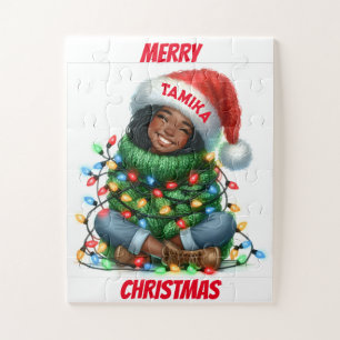 Gemütliche Weihnachtsstimmung mit Santa-Hut