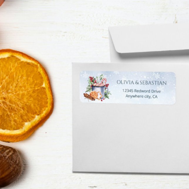 Gemütliche Winter Hot Cocoa Schneesichere Rücksend (Von Creator hochgeladen)