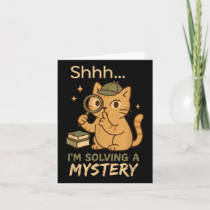 Gemütlicher Crime Club Mystery Reader bucht ein Ge Karte