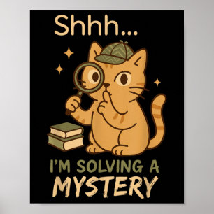Gemütlicher Crime Club Mystery Reader bucht ein Ge Poster