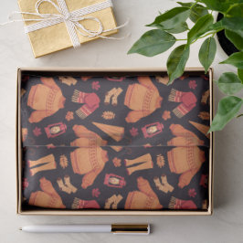 Gemütlicher Fall Seidenpapier