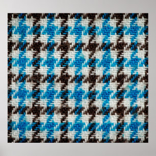 Gemütlicher Flanellstoff, texturaler Hintergrund. Poster