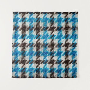 Gemütlicher Flanellstoff, texturaler Hintergrund. Wandteppich
