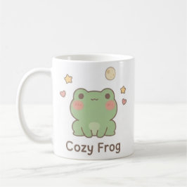 Gemütlicher Frosch-Becher | Süße Kawaii-Frosch-Tas Kaffeetasse