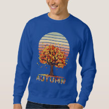Gemütlicher Herbst-Blatt-Fall-Pullover – Naturinsp