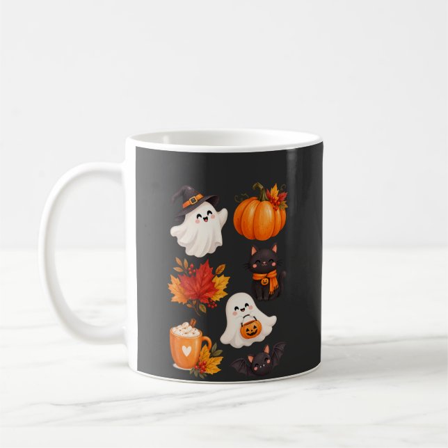 Gemütlicher Herbst-Kaffeebecher Kaffeetasse (Links)