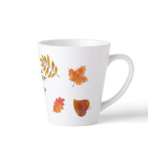 Gemütlicher Herbst-Kaffeebecher