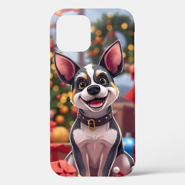 Gemütlicher Hund im Cartoon Case-Mate iPhone Hülle (Rückseite)