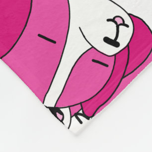 Gemütlicher Hund Pillowcase Fleecedecke