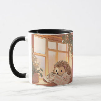Gemütlicher Igel Tasse: Eine warme Embrase Tasse