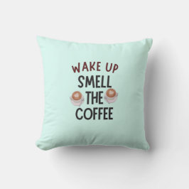 Gemütlicher Kaffee Lover Throw Kissen